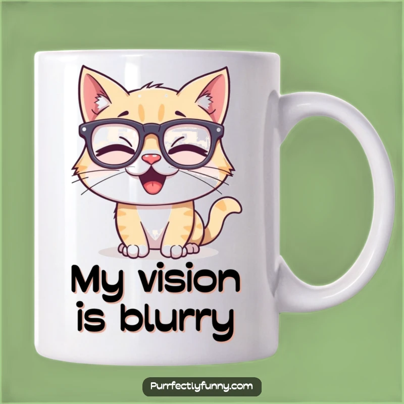 Funny Cat with Big Glasses Mug: A Hilarious Gift for Cat Lovers and Joke Enthusiasts