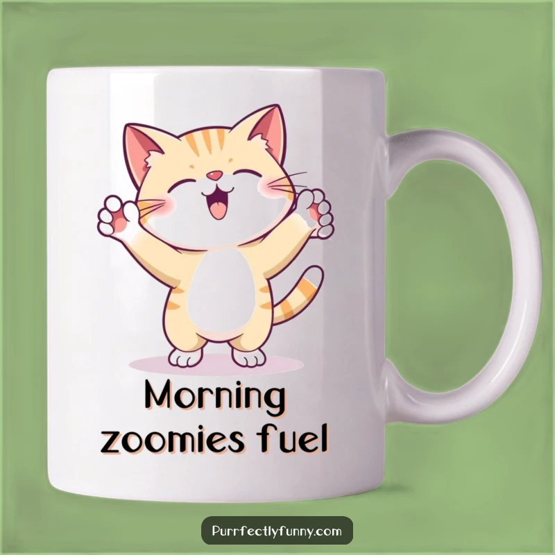 Funny Mug: Silly Dancing Cat - Hilarious Gift for Cat Lovers!