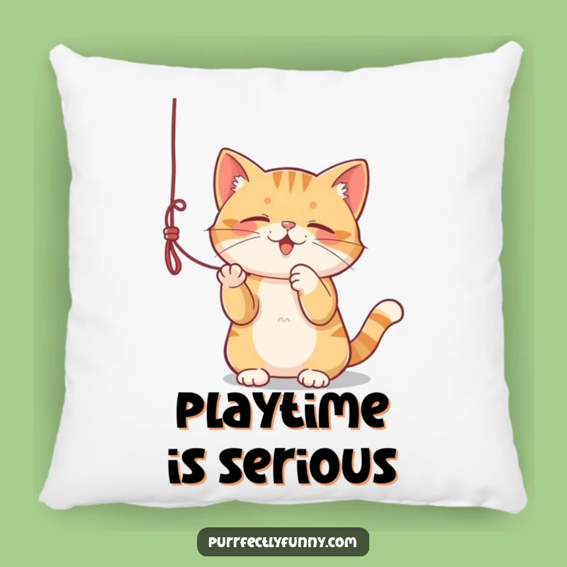 Cozy Funny Cat String Pillow: Comfort with a Playful Twist