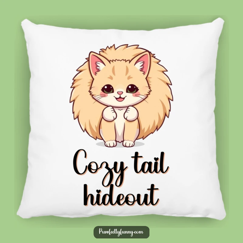 Funny Big Smile Cat Pillow: Cozy Comfort & Happy Vibes