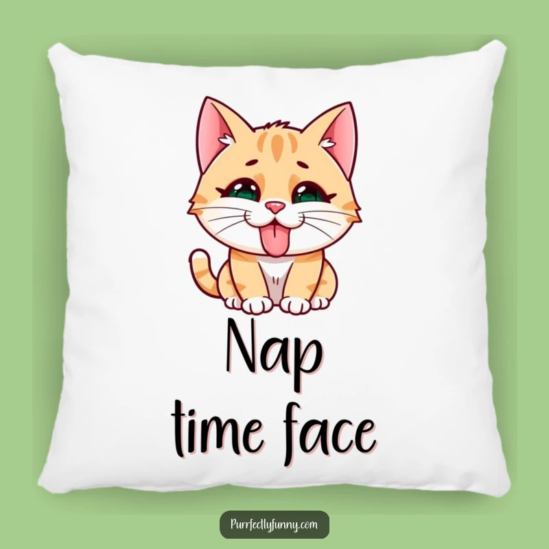 Funny Cat Face Pillow: Cozy Sass, Hilarious Accent Pillow Gift