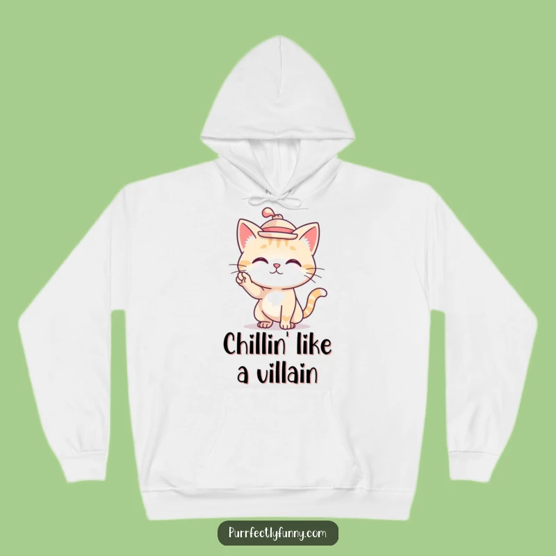 Cozy Funny Cat Hat Hoodie: Warm & Stylish Feline Comfort