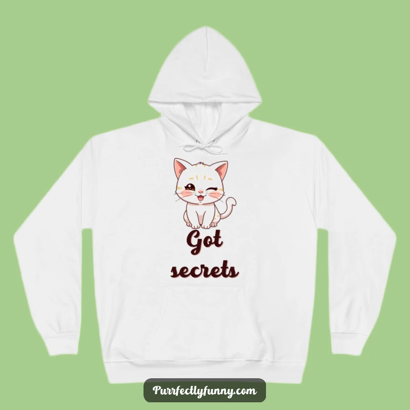 Funny Cat Wink Hoodie: Cozy Comfort and Feline Fun