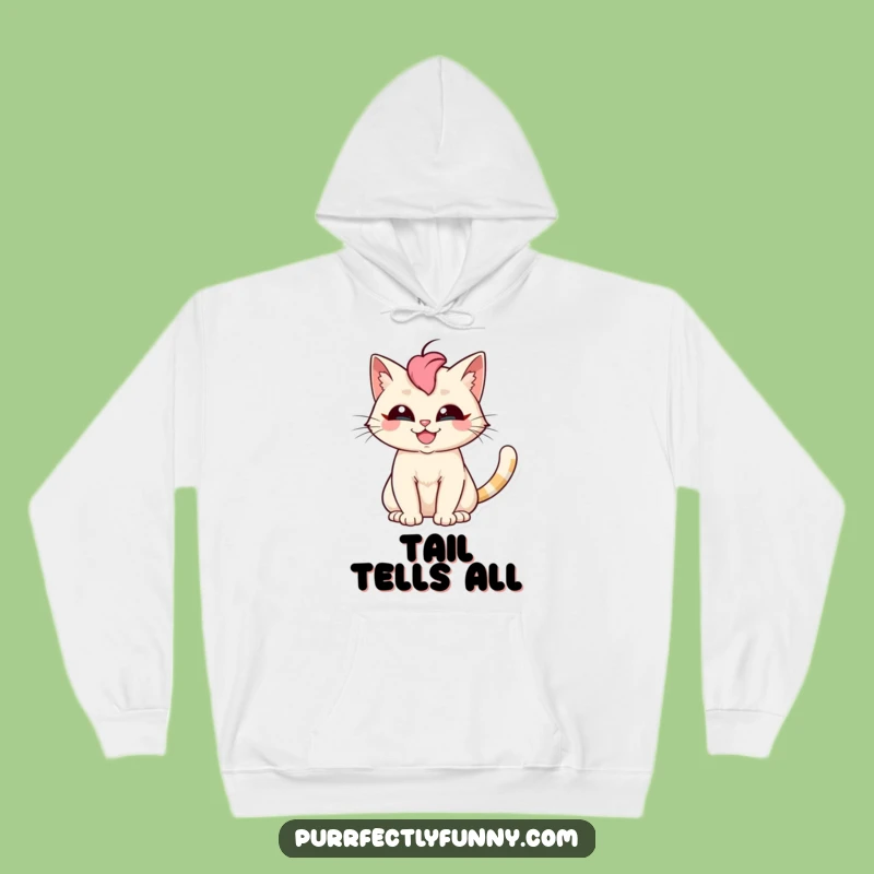Funny Cat Grin Hoodie: Cozy Sweatshirt with Silly Feline, Perfect Funny Gift