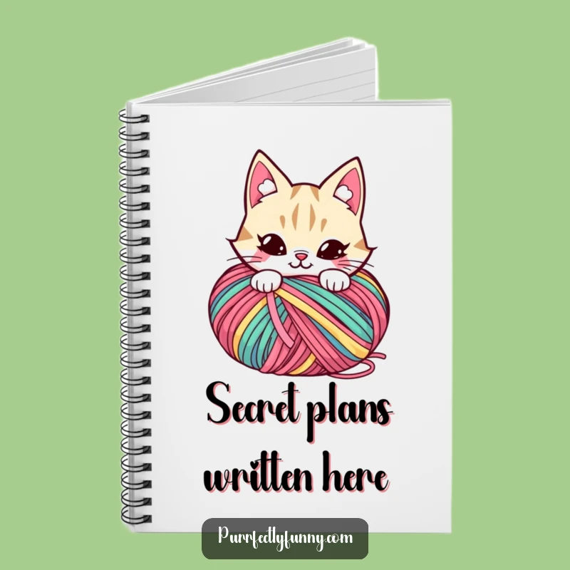 Funny Mischief Cat Notebook: Jot Down Your Playful Plans