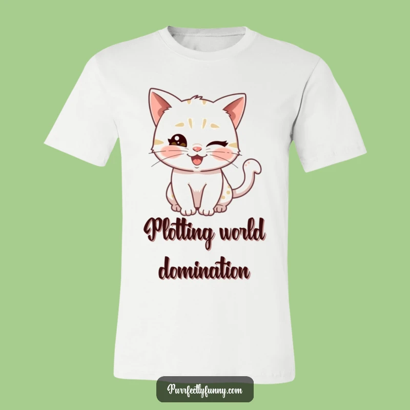 Funny Cat Wink T-Shirt: Wear Your Playful Spirit