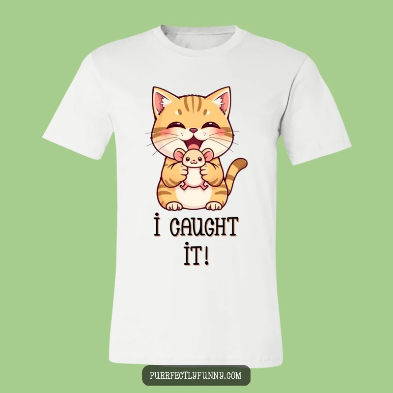 Funny Cat Hunter T-Shirt: Conquer Your Day with a Grin