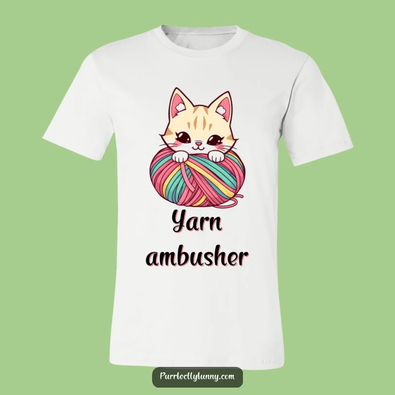 Funny Hiding Cat T-Shirt: Unleash Your Inner Mischief