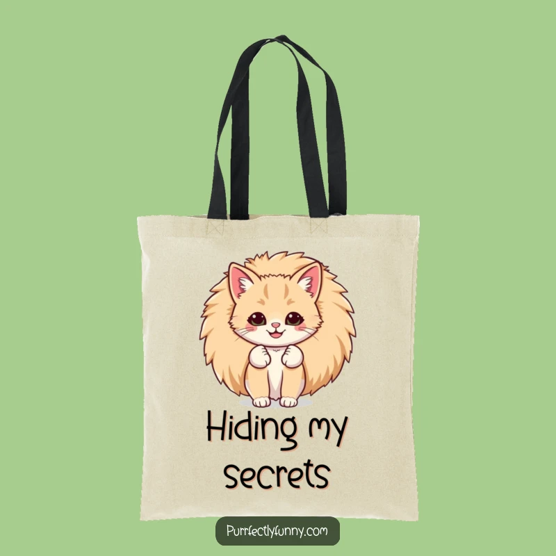 Funny Big Smile Cat Tote Bag: Carry Your Joy Around